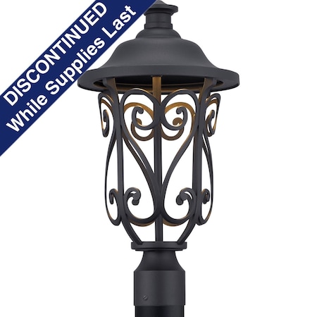 Progress Lighting Leawood Collection LED One-Light Post Lantern P540037-031-30